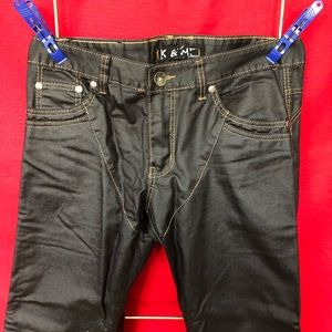 Men’s Kosmo & Lupo K & M Coated Jeans. LP514